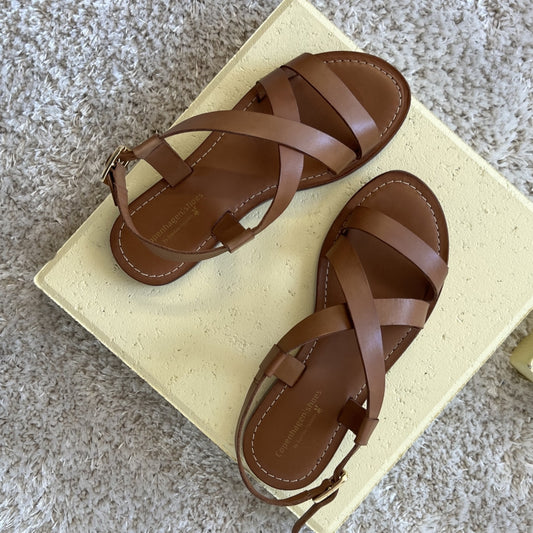 COPENHAGEN SHOES MARI Sandals 112 Cognac