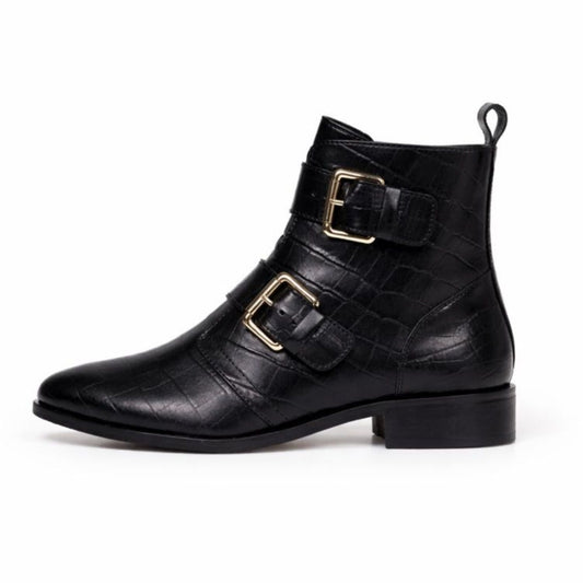 COPENHAGEN SHOES MELODI CRC. Boots 001 Black