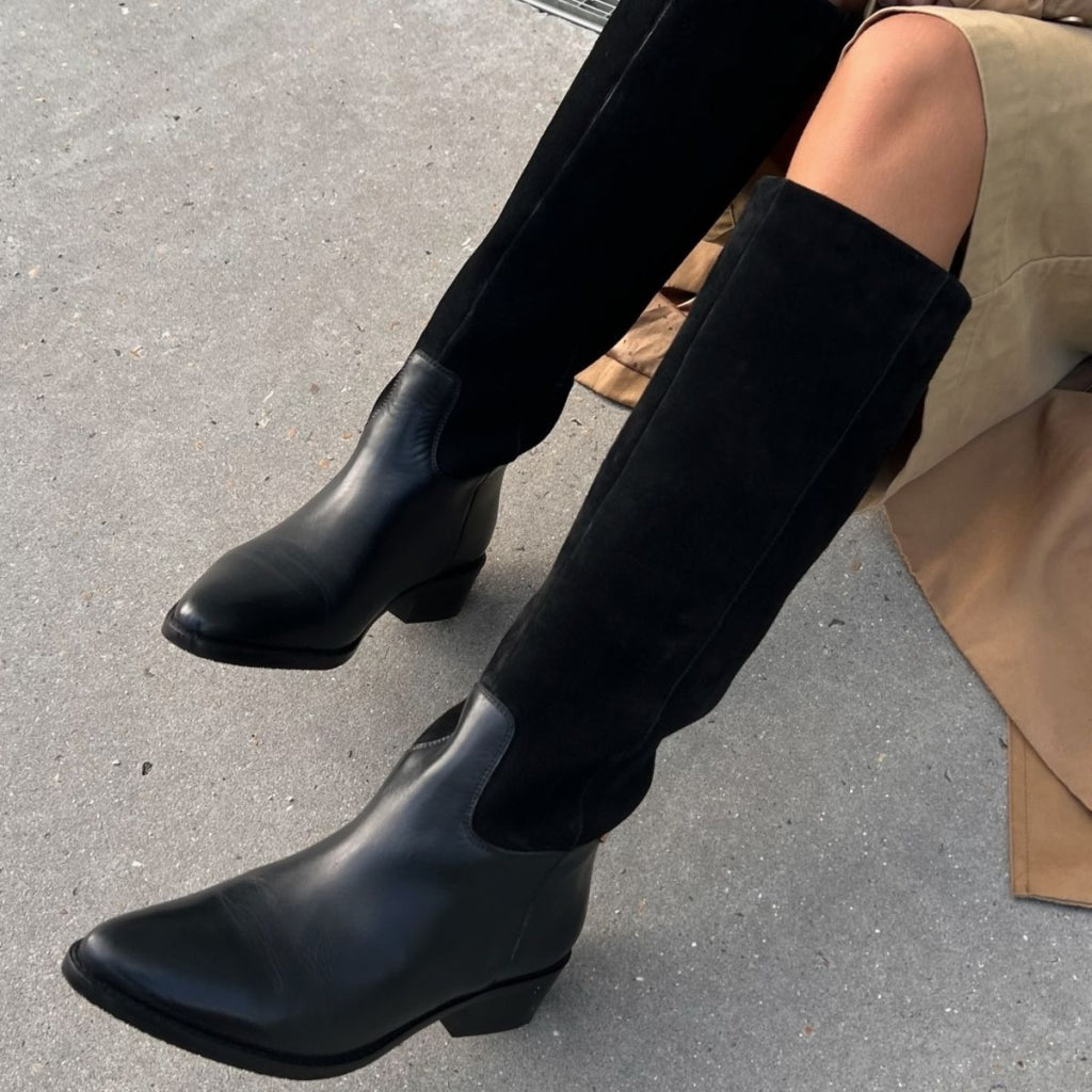 COPENHAGEN SHOES MY ADVENTURE & MORE Long boot 0001 BLACK