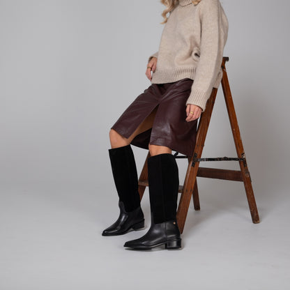 COPENHAGEN SHOES MY ADVENTURE & MORE Long boot 0001 BLACK
