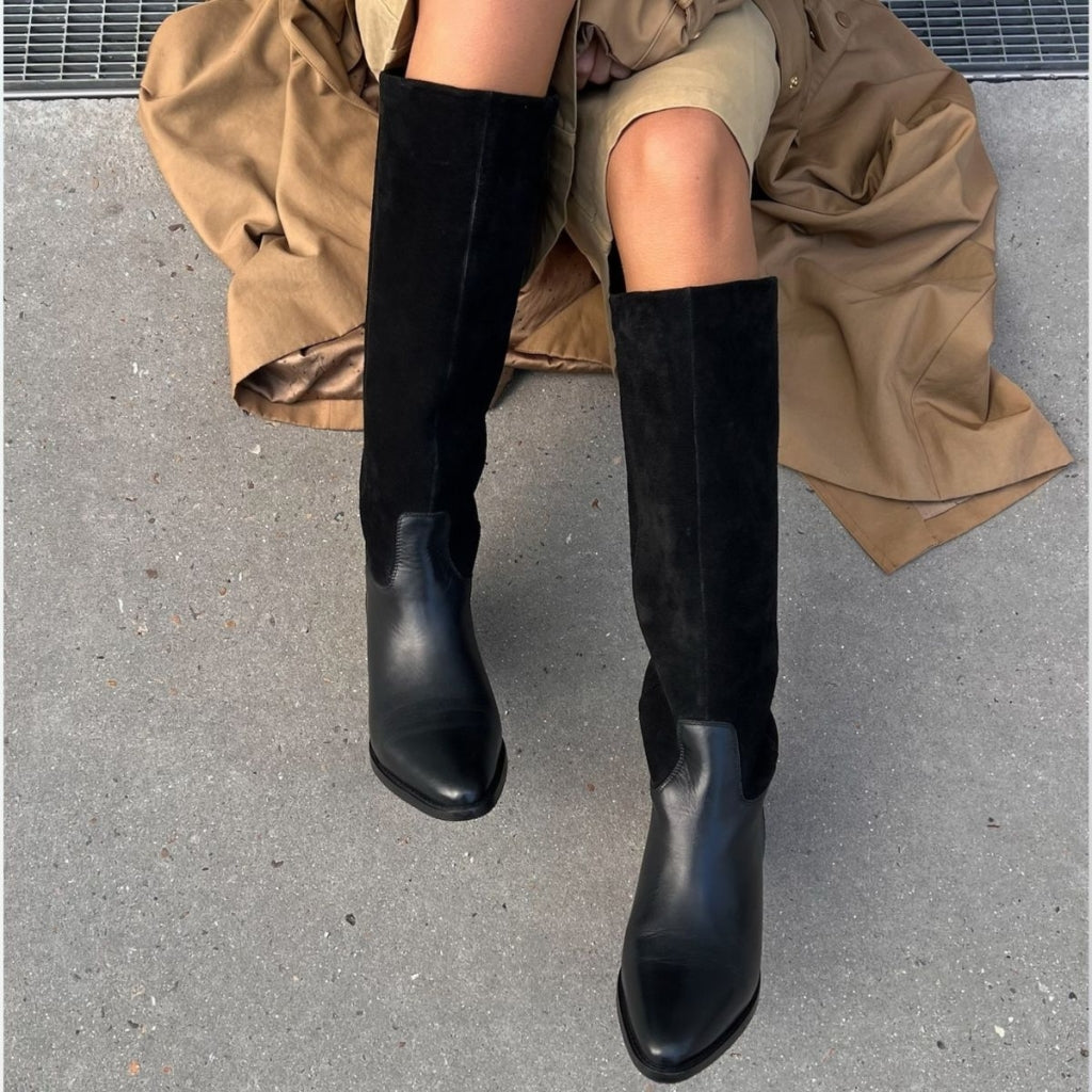 COPENHAGEN SHOES MY ADVENTURE & MORE Long boot 0001 BLACK