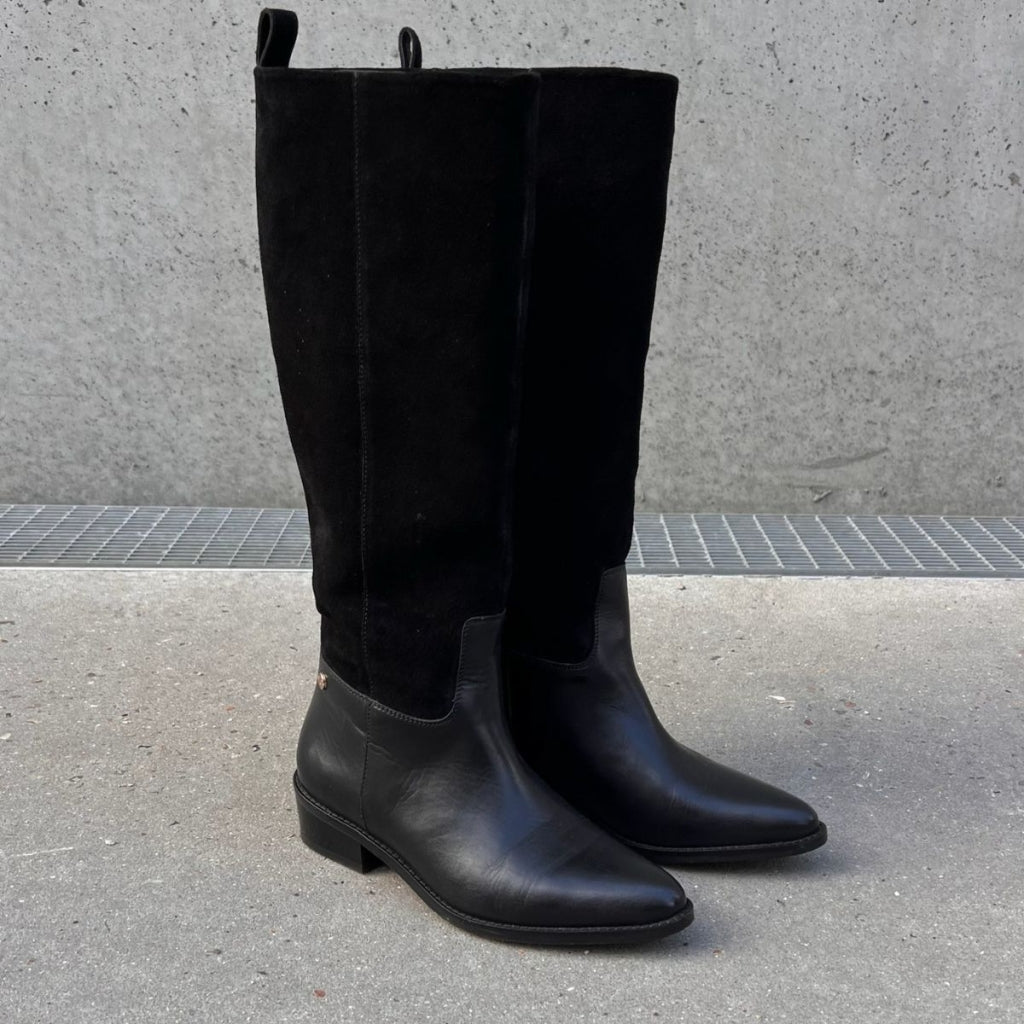 COPENHAGEN SHOES MY ADVENTURE & MORE Long boot 0001 BLACK