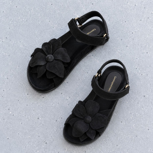 COPENHAGEN SHOES MY FLOWERS Sandals 0001 BLACK