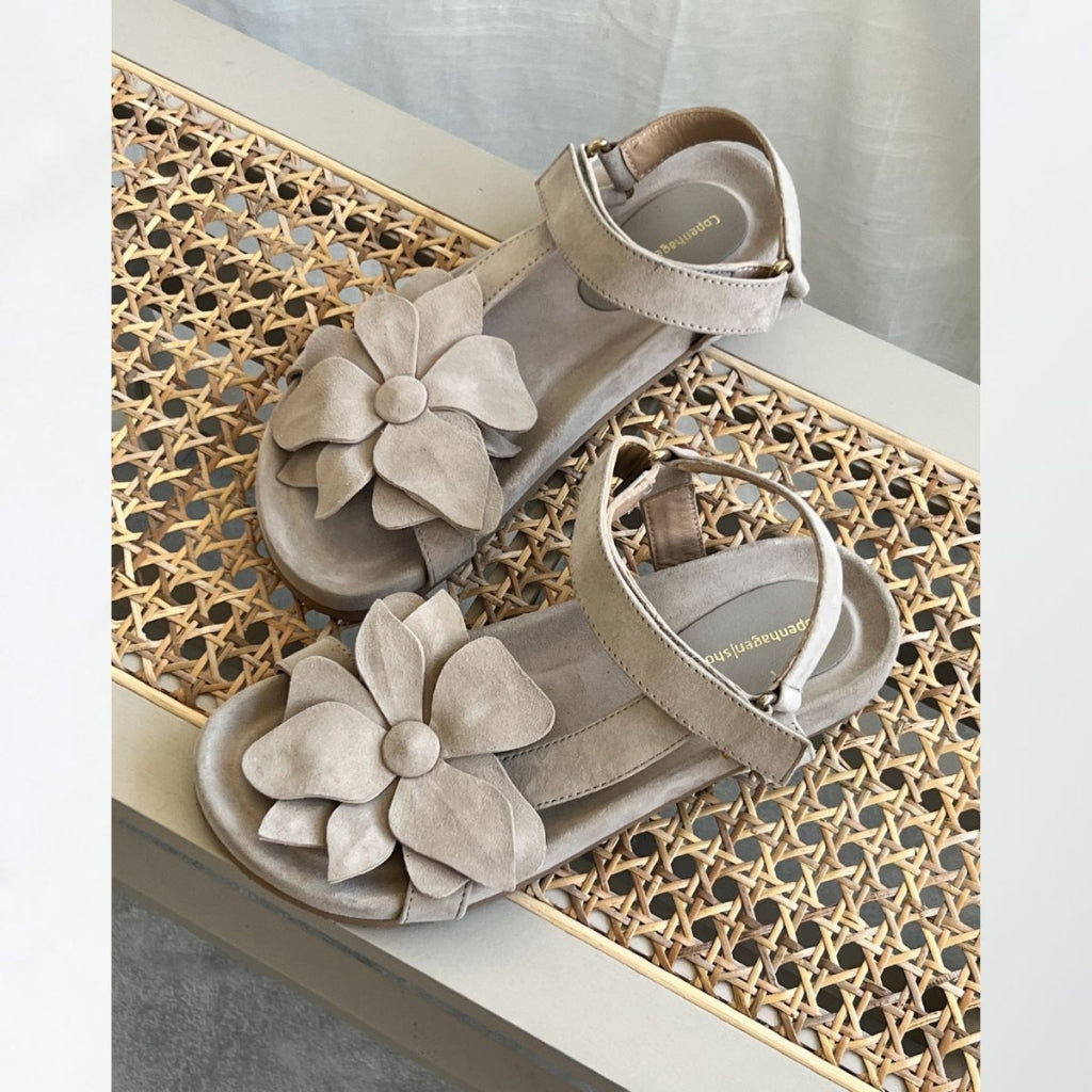 COPENHAGEN SHOES MY FLOWERS Sandals 0301 BISCUIT