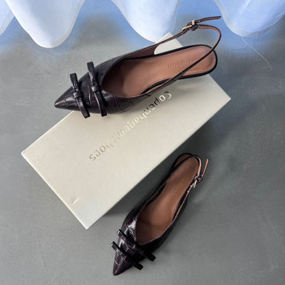 COPENHAGEN SHOES MY GOLD CR. Stilettos 004 Dark brown