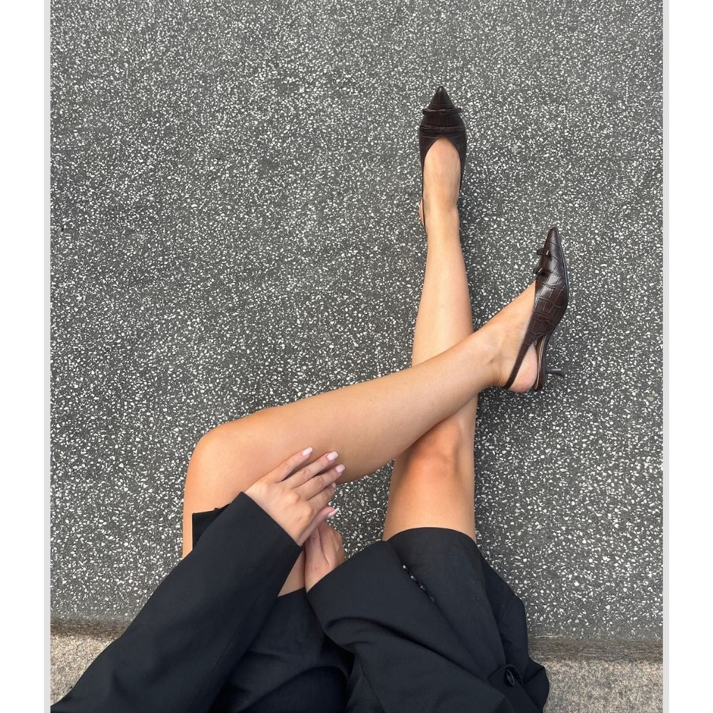 COPENHAGEN SHOES MY GOLD CR. Stilettos 004 Dark brown