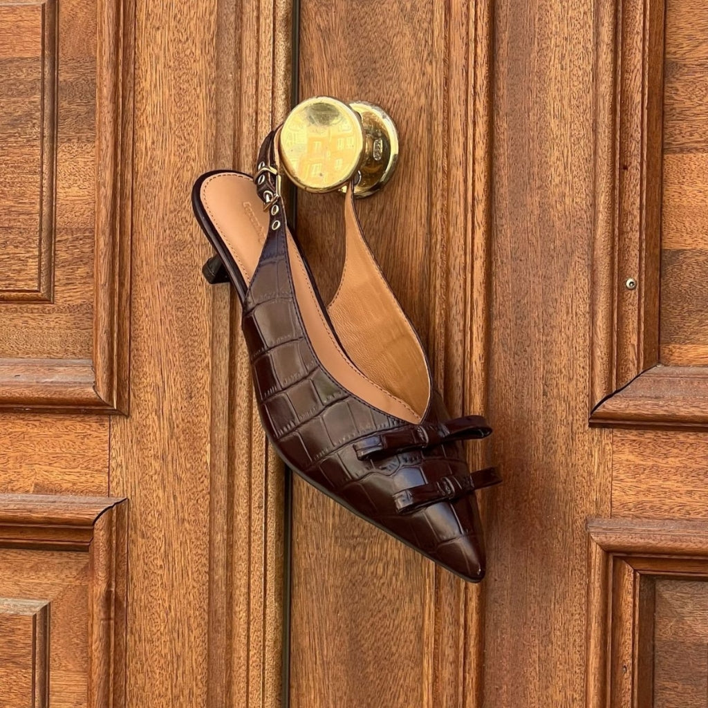 COPENHAGEN SHOES MY GOLD CR. Stilettos 004 Dark brown