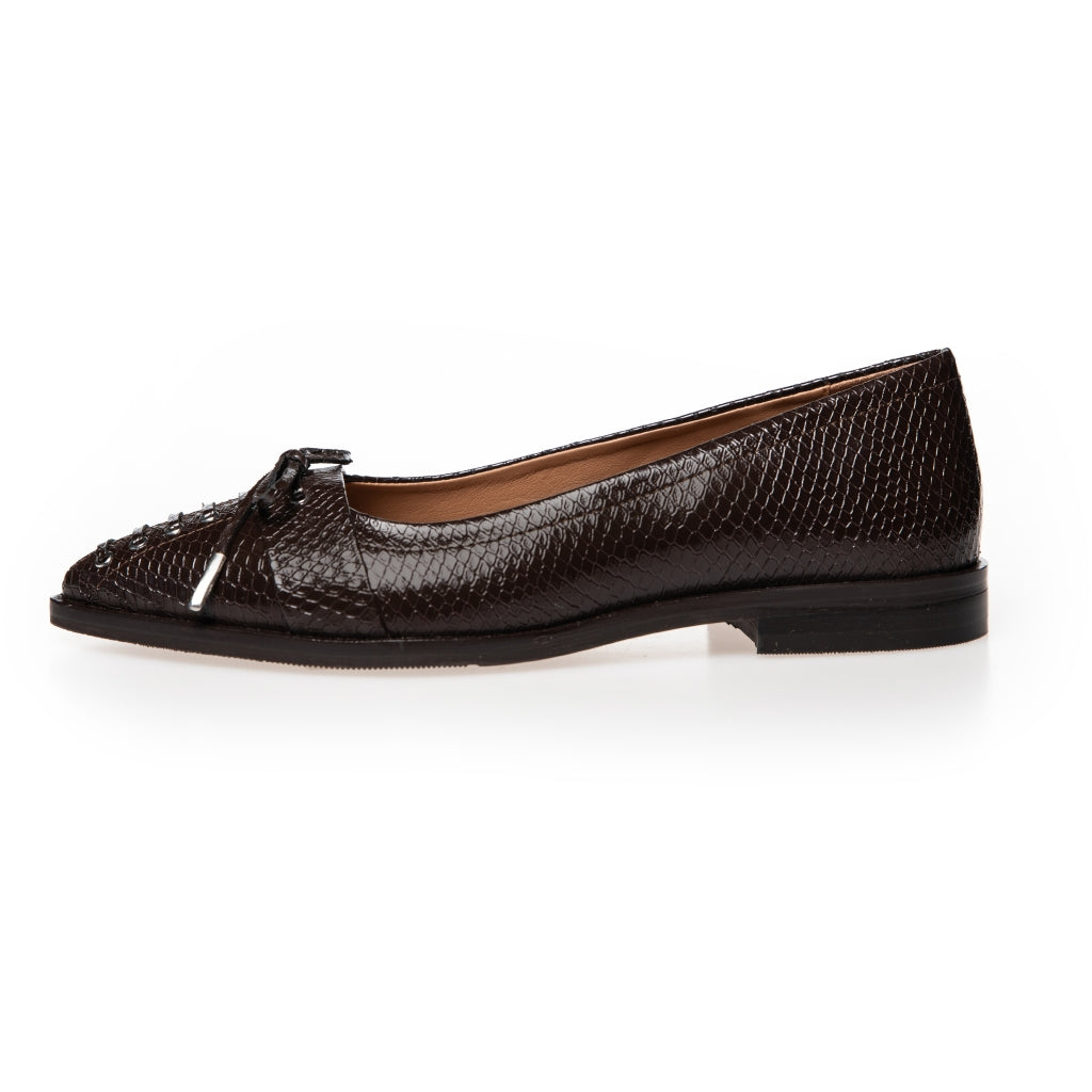 COPENHAGEN SHOES MY PARIS Ballet flats 004 Dark brown