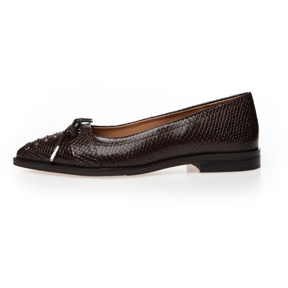 COPENHAGEN SHOES MY PARIS Ballet flats 004 Dark brown