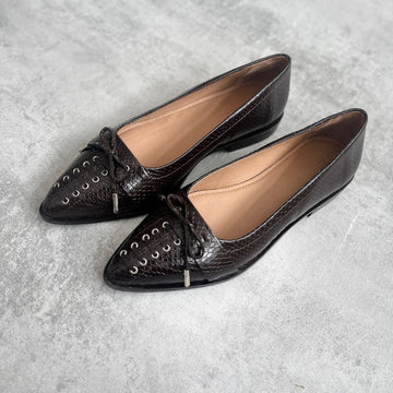 COPENHAGEN SHOES MY PARIS Ballet flats 004 Dark brown