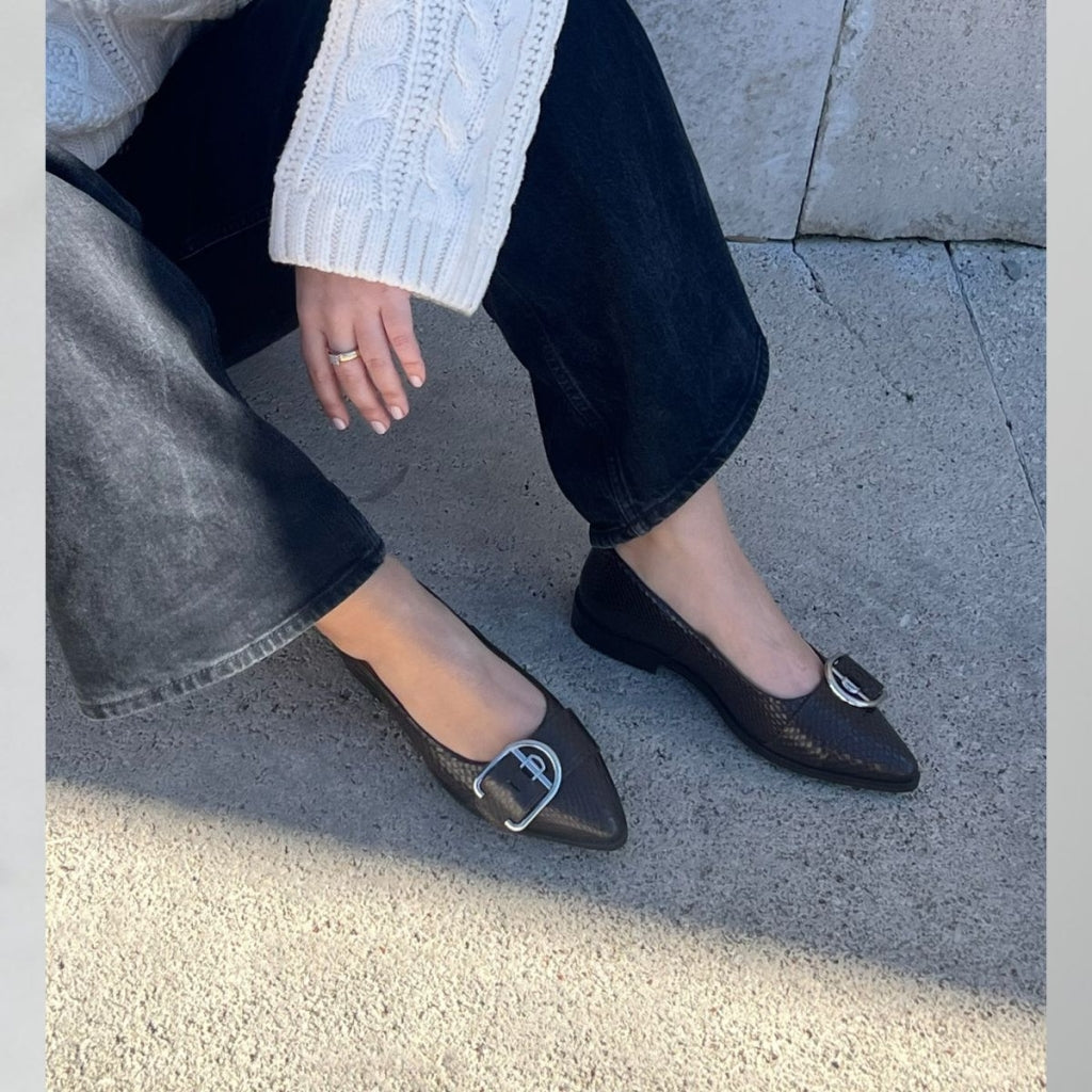 COPENHAGEN SHOES MY SUCCES Ballet flats 847 Dark Brown