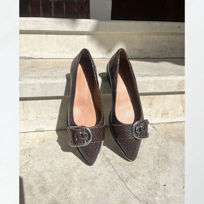 COPENHAGEN SHOES MY SUCCES Ballet flats 847 Dark Brown