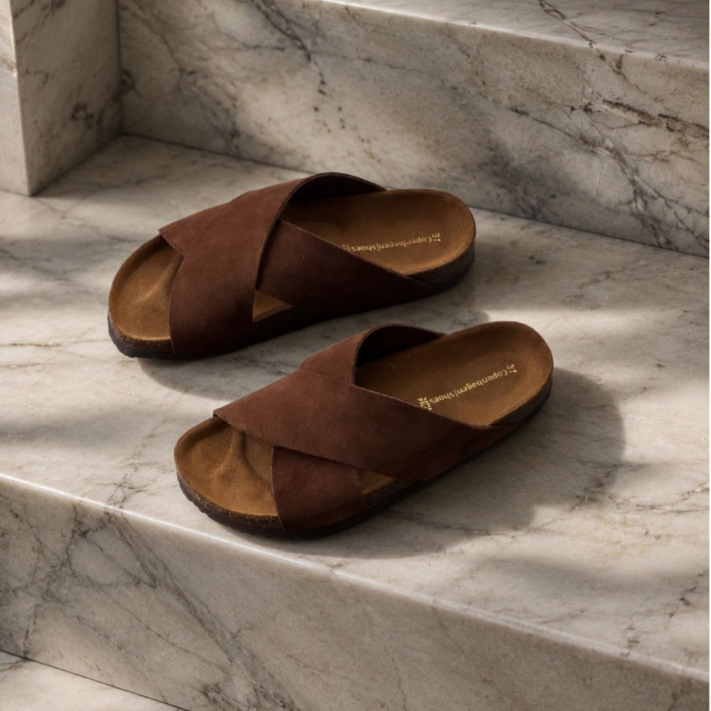 COPENHAGEN SHOES NATURE STEPS Sandals 004 Dark brown