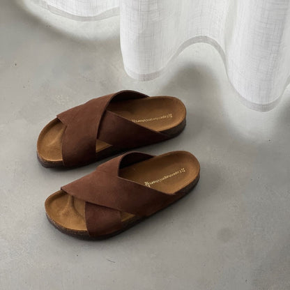COPENHAGEN SHOES NATURE STEPS Sandals 004 Dark brown