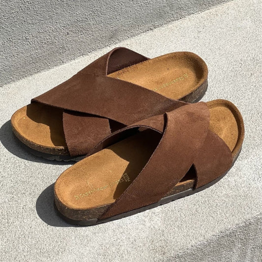 COPENHAGEN SHOES NATURE STEPS Sandals 004 Dark brown