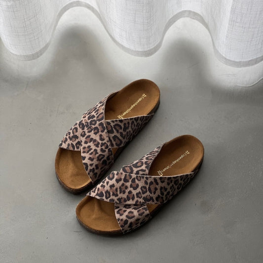 COPENHAGEN SHOES NATURE STEPS L. Slippers 440 MULTI PRINT