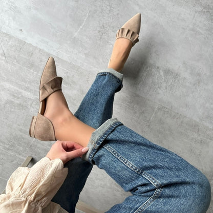 COPENHAGEN SHOES NEW ROMANCE Ballet flats 00090 DARK BEIGE