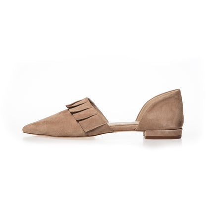COPENHAGEN SHOES NEW ROMANCE Ballet flats 00090 DARK BEIGE