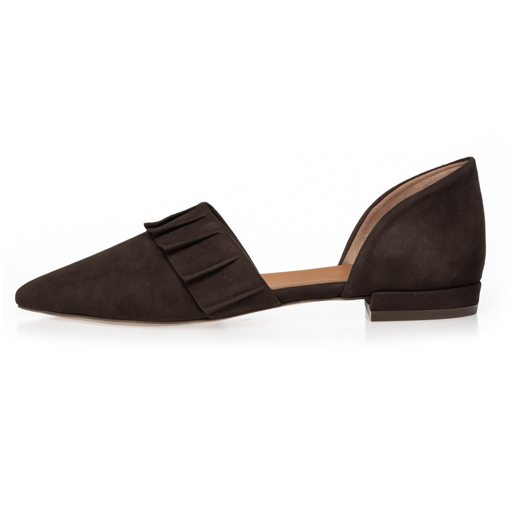 COPENHAGEN SHOES NEW ROMANCE Ballet flats 004 Dark brown