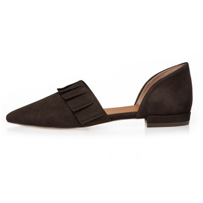 COPENHAGEN SHOES NEW ROMANCE Ballet flats 004 Dark brown