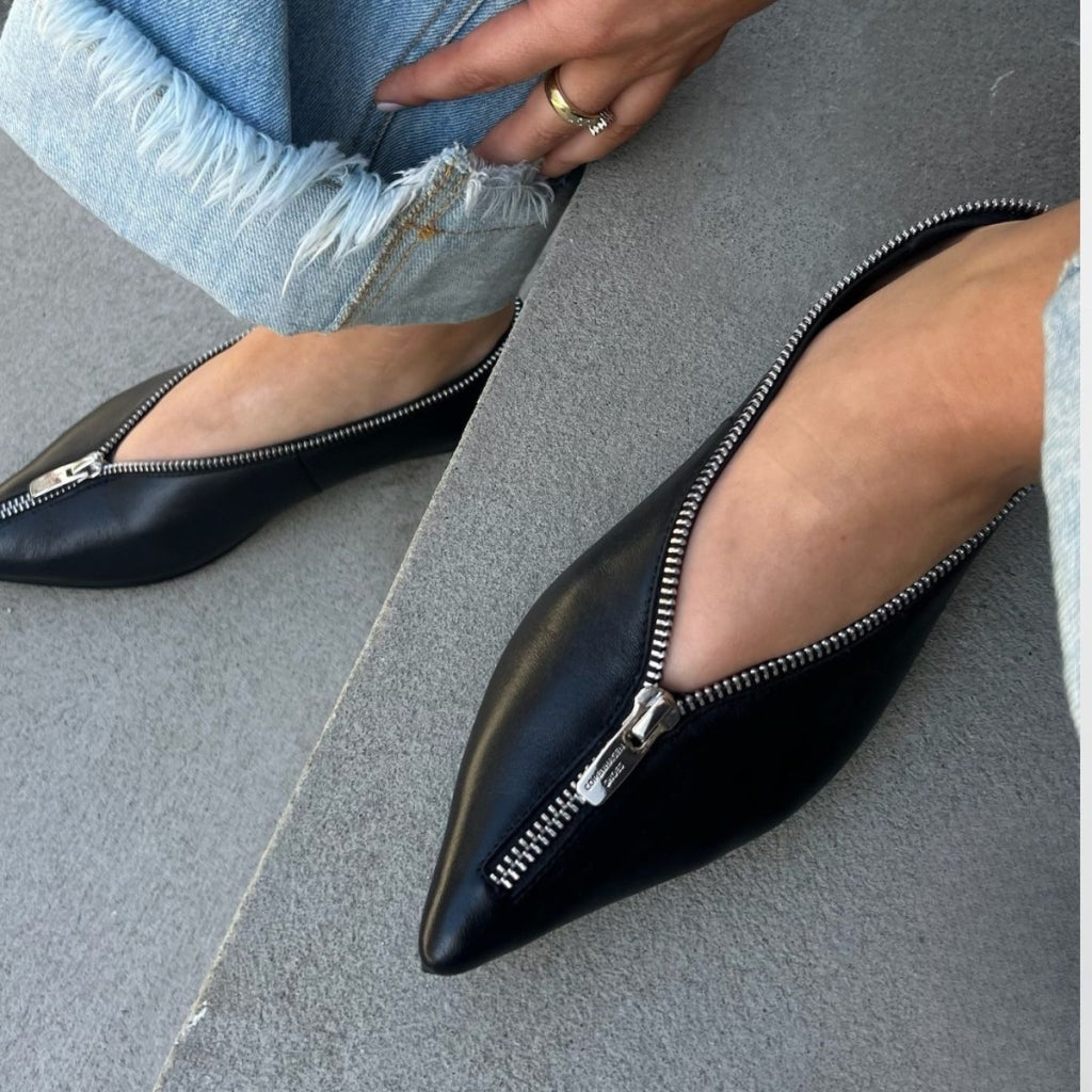 COPENHAGEN SHOES ONE OF THE GIRLS Ballet flats 0001 BLACK