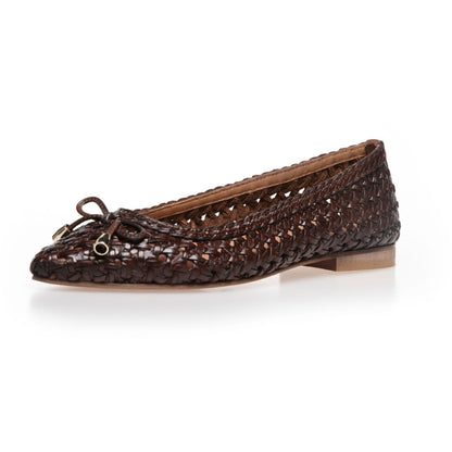 COPENHAGEN SHOES ON MY LOVE BROWN Ballet flats 0012 BROWN