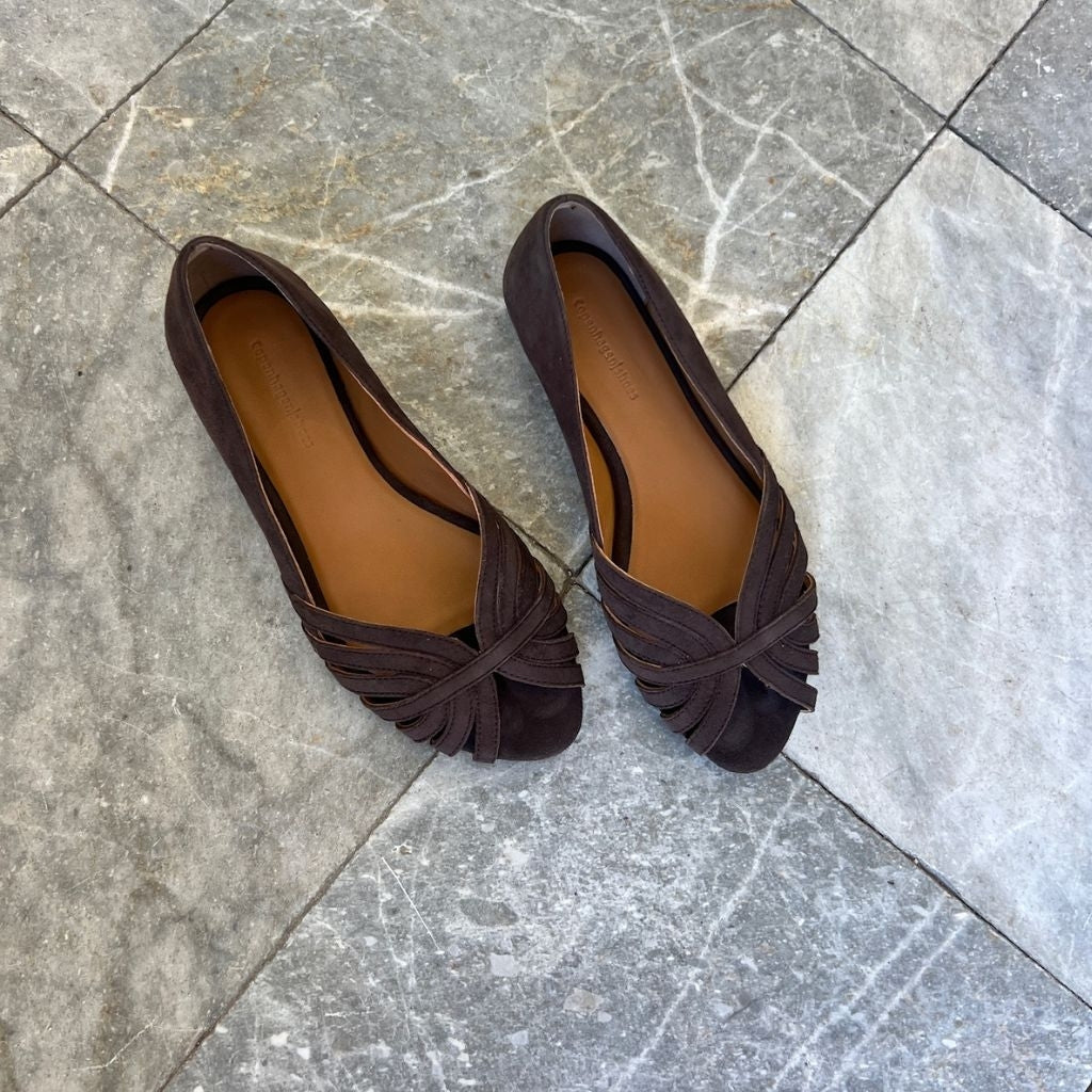 COPENHAGEN SHOES PASSIONATE S. Ballet flats 004 Dark brown