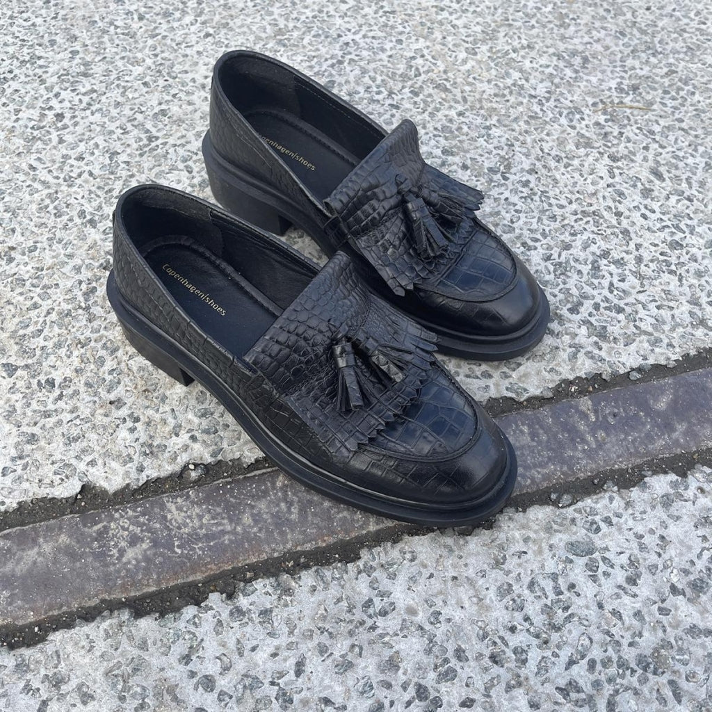 COPENHAGEN SHOES POWER WALK SHOE Loafers 2240 BLACK CR