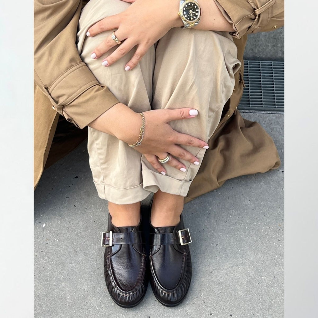 COPENHAGEN SHOES REVOIR L. Loafers 0018 DK BROWN
