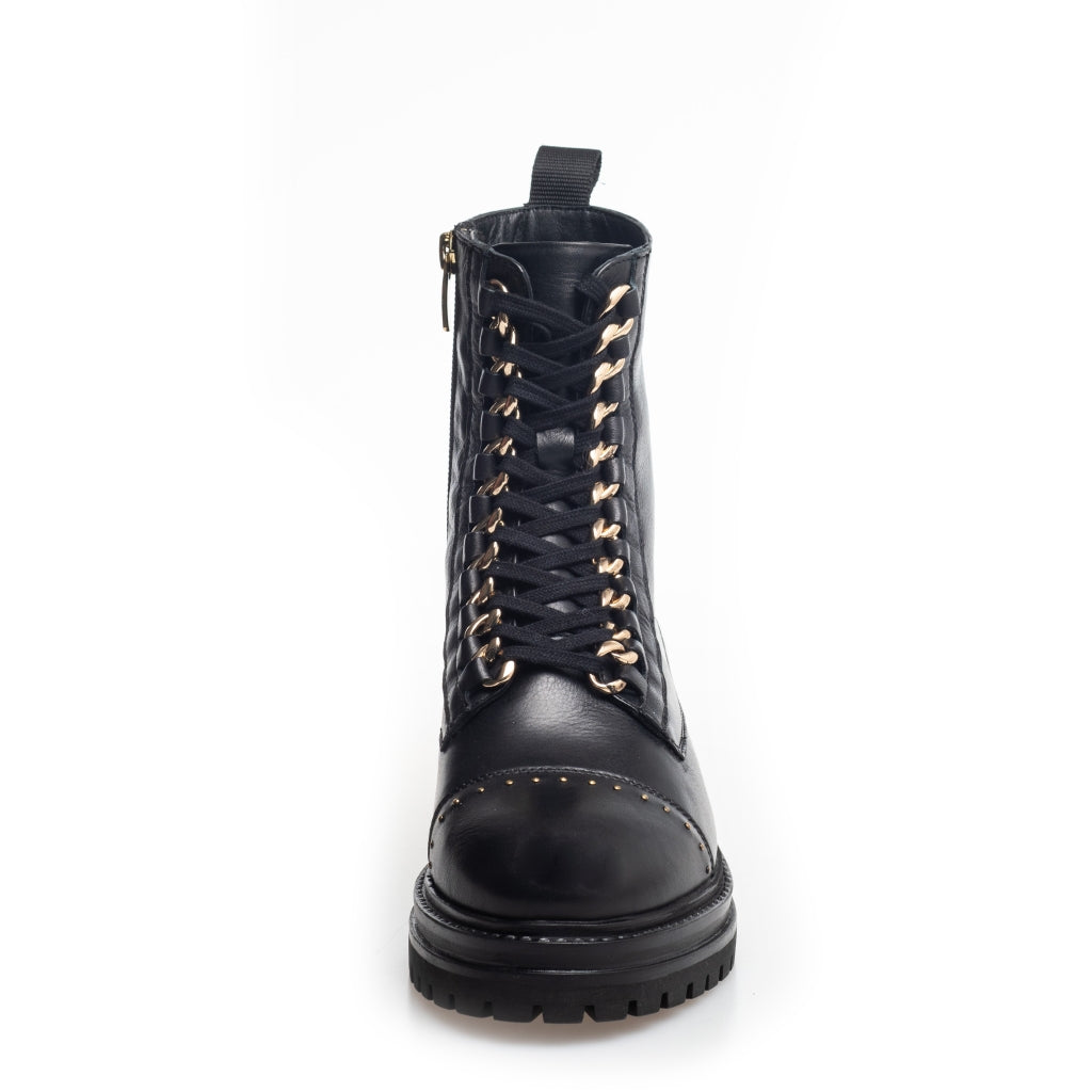 COPENHAGEN SHOES ROCK STUDS Boots 2207 BLACK/GOLD