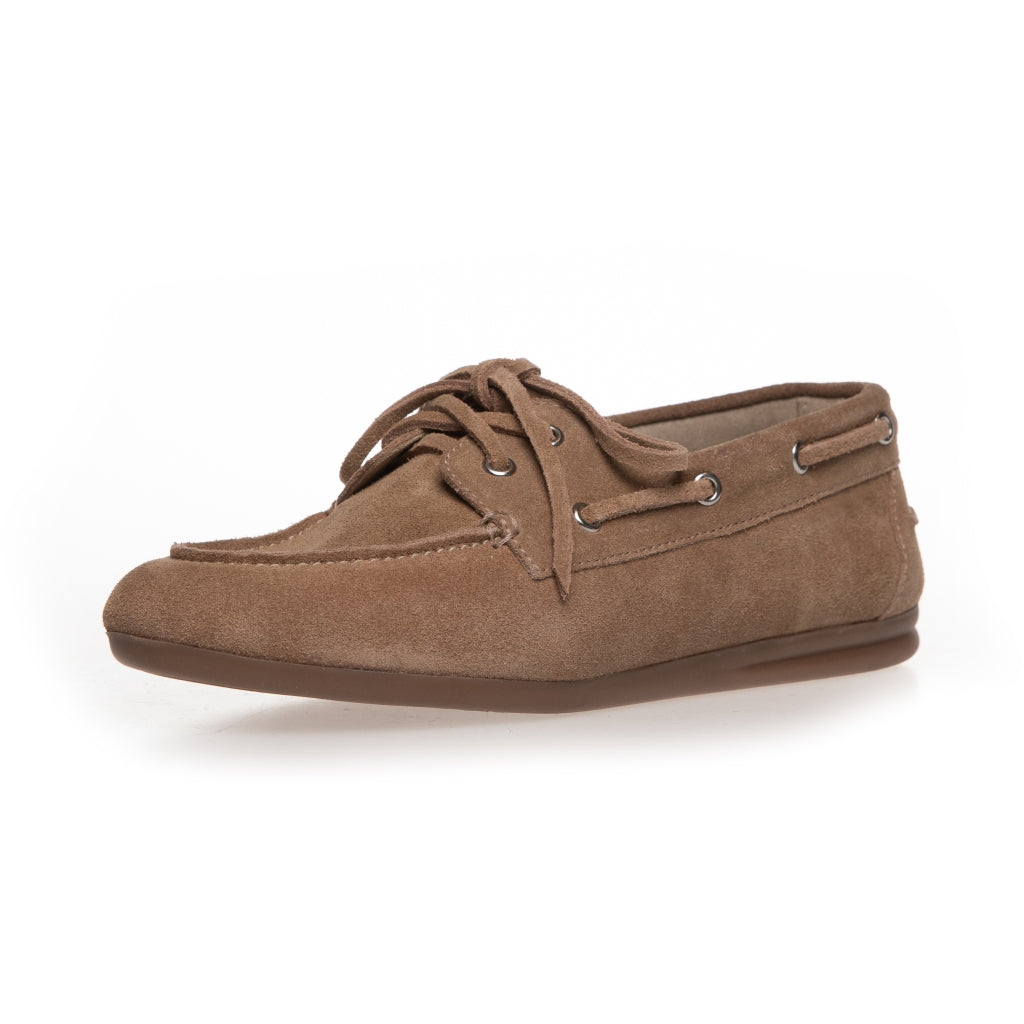 COPENHAGEN SHOES SAVANNAH SUEDE Boat Shoe 0301 BISCUIT