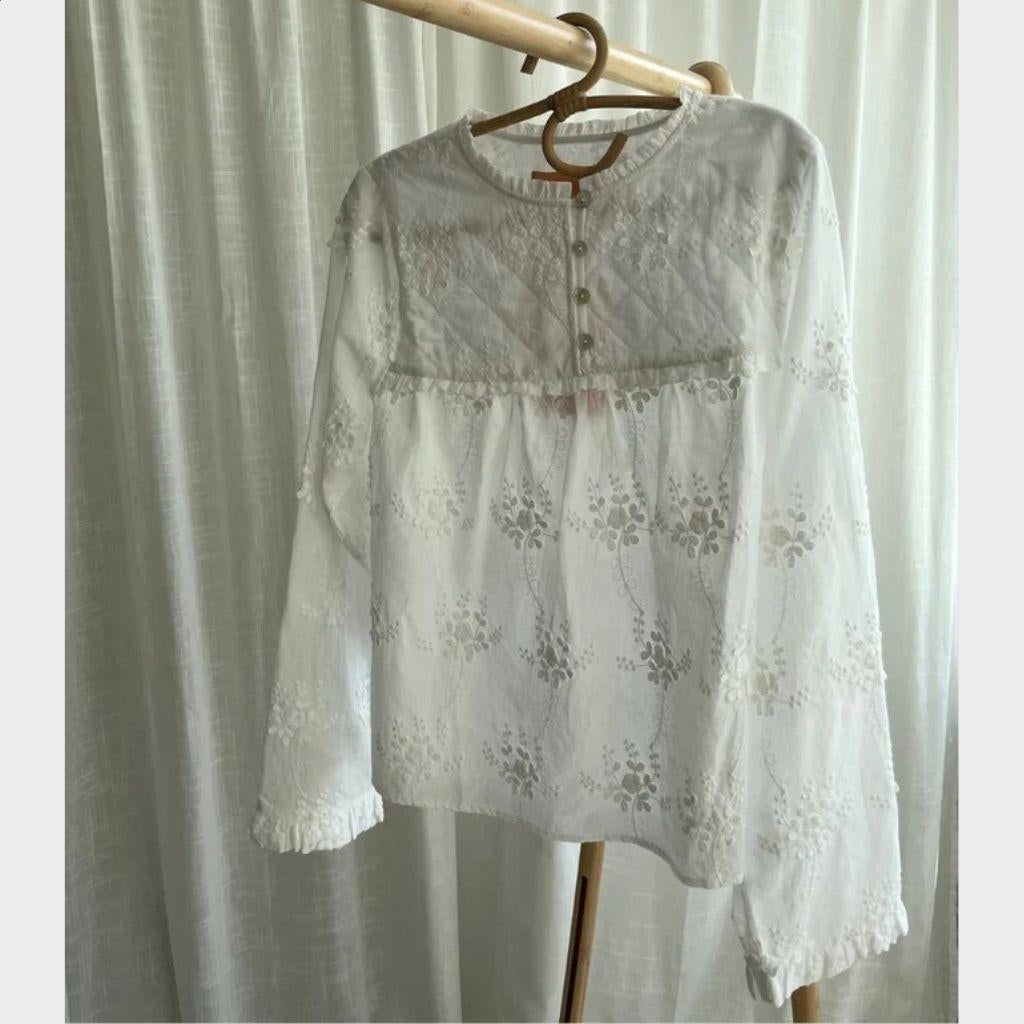 STORIES FROM THE ATELIER by COPENHAGENSHOES SEA MOOD SHIRT 0061 WHITE