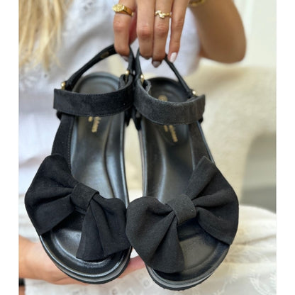 COPENHAGEN SHOES SKY AND DIAMONDS 23 SUEDE Sandals 0001 BLACK