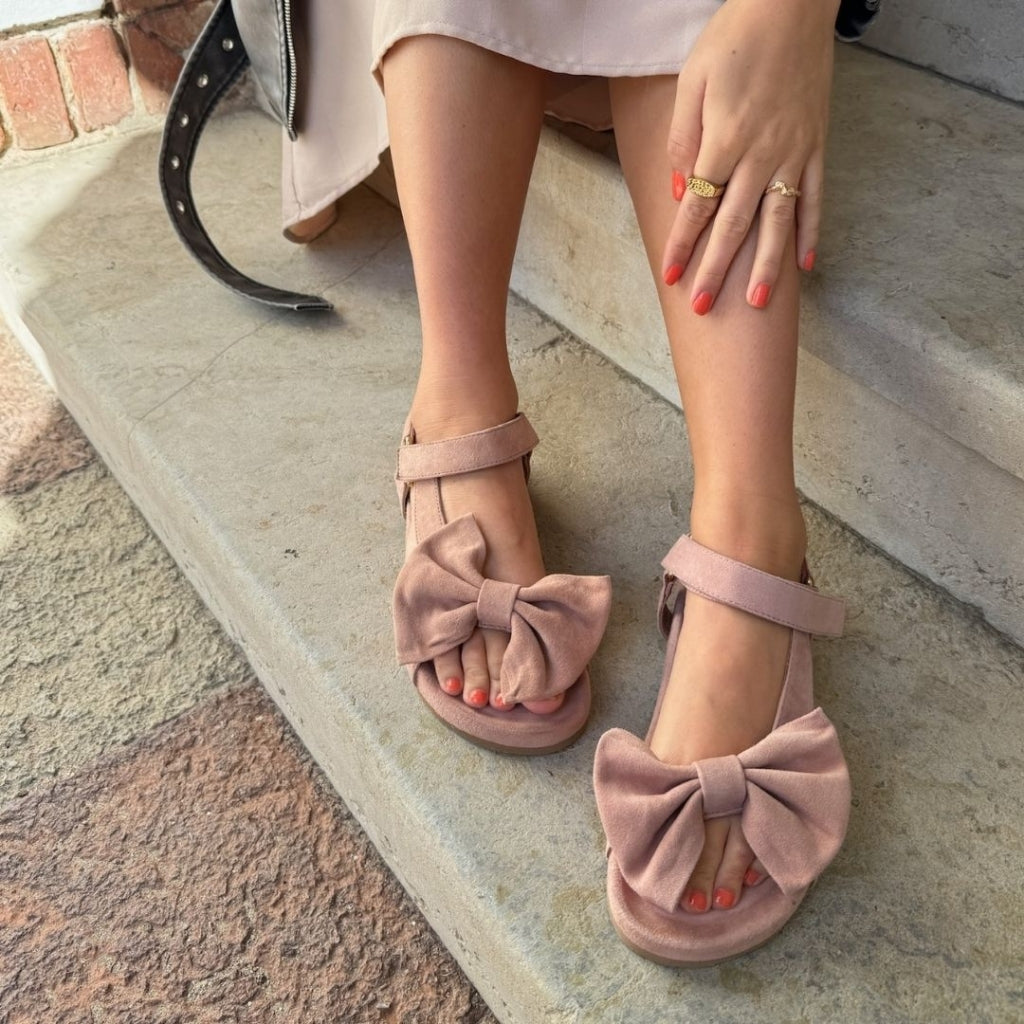 COPENHAGEN SHOES SKY AND DIAMONDS 23 SUEDE Sandals 0300 PAPAYA