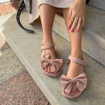 COPENHAGEN SHOES SKY AND DIAMONDS 23 SUEDE Sandals 0300 PAPAYA