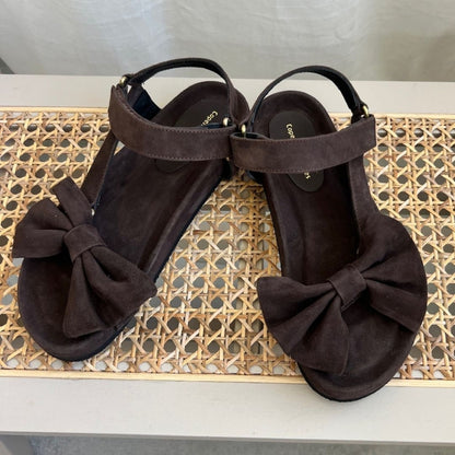 COPENHAGEN SHOES SKY AND DIAMONDS 24 SUEDE Sandals 004 Dark brown