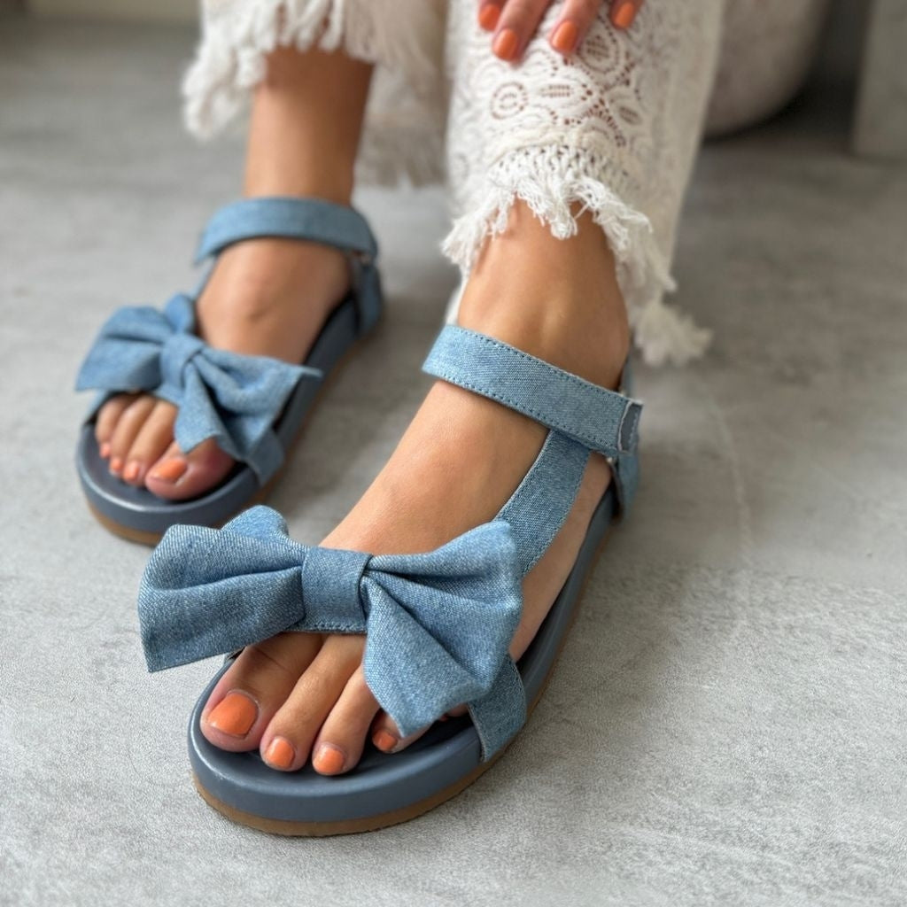 COPENHAGEN SHOES SKY AND DIAMONDS JEANS Sandals 077 Jeans blue