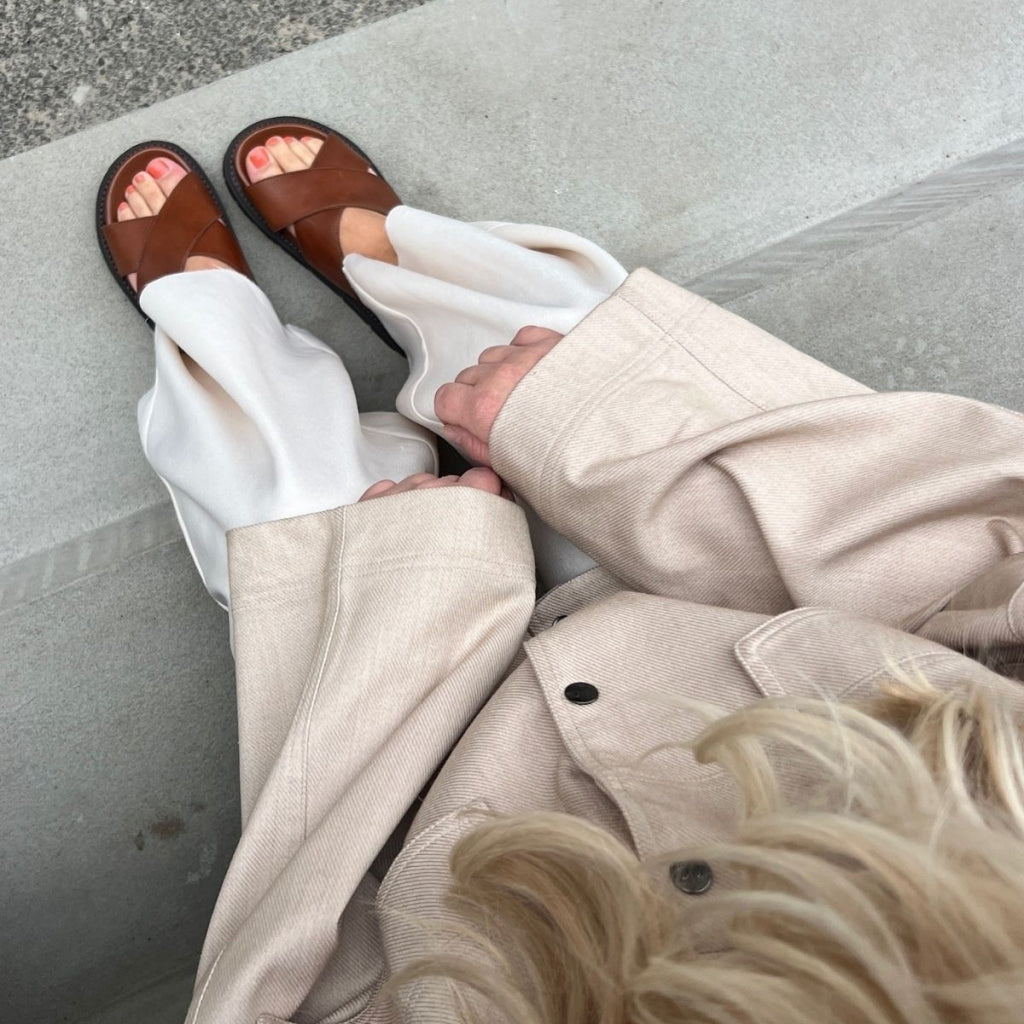 COPENHAGEN SHOES SUMMERTIME COGNAC Sandals 0241 COGNAC