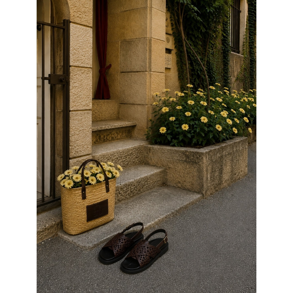 COPENHAGEN SHOES SUMMERTIME F. Sandals 0018 DK BROWN