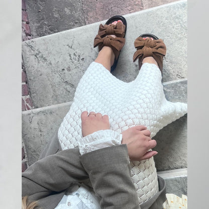 COPENHAGEN SHOES SUMMER DREAM SUEDE Slippers 0241 COGNAC
