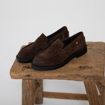 COPENHAGEN SHOES THE BEAUTY LOAFER Loafers 0018 DK BROWN