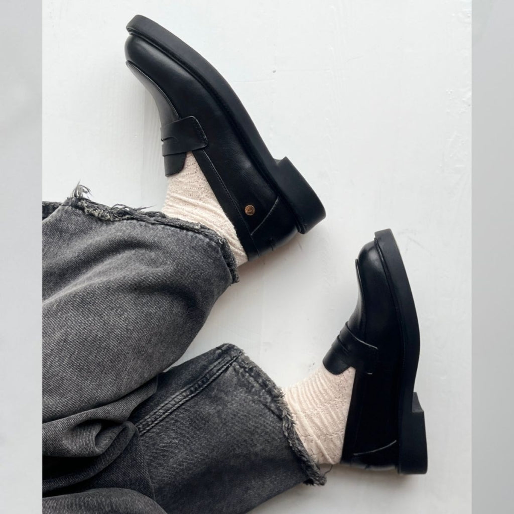 COPENHAGEN SHOES THE BEAUTY LOAFER L. Loafers 0003 BLACK
