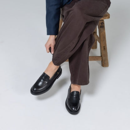 COPENHAGEN SHOES THE BEAUTY LOAFER L. Loafers 0003 BLACK