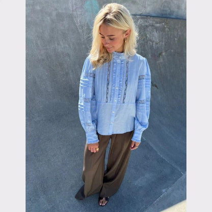 STORIES FROM THE ATELIER by COPENHAGENSHOES THE BREEZE SHIRT 254 Light blue