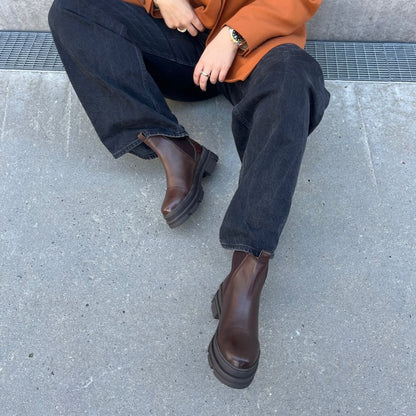 COPENHAGEN SHOES THE CELESTE LOW Boots 004 Dark brown