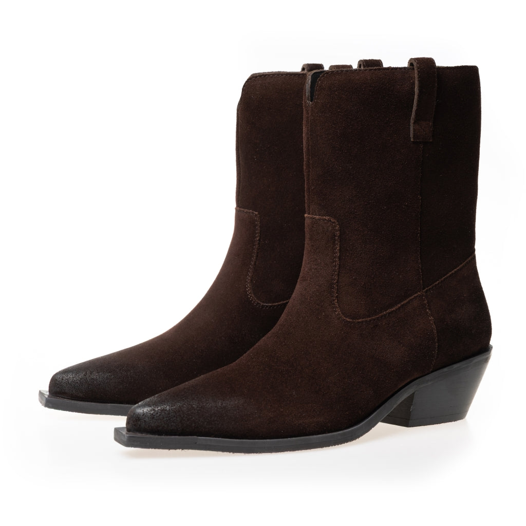 COPENHAGEN SHOES THE COUTURE WALK S. Boots 0018 DK BROWN