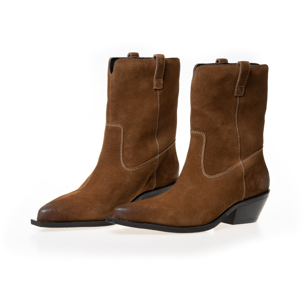 COPENHAGEN SHOES THE COUTURE WALK S. Boots 0134 TOBACCO