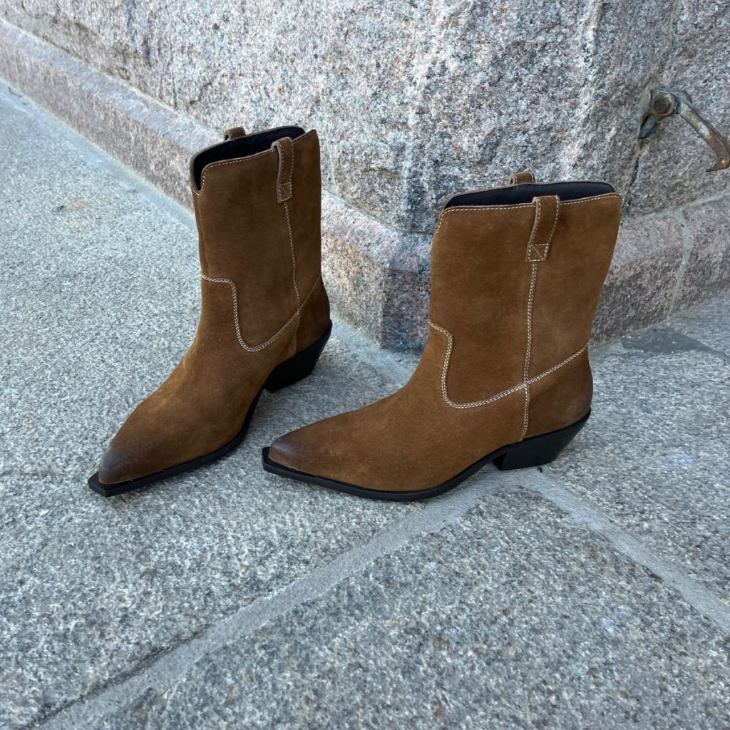 COPENHAGEN SHOES THE COUTURE WALK S. Boots 0134 TOBACCO
