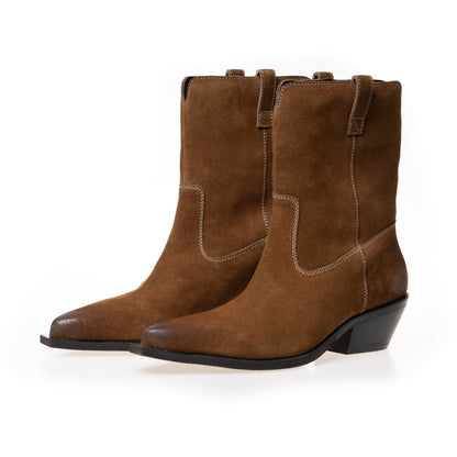 COPENHAGEN SHOES THE COUTURE WALK S. Boots 0134 TOBACCO