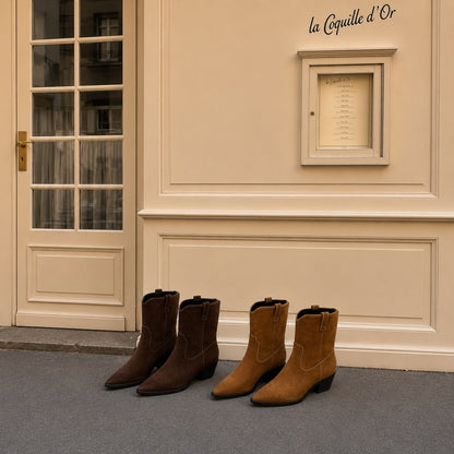 COPENHAGEN SHOES THE COUTURE WALK S. Boots 0134 TOBACCO